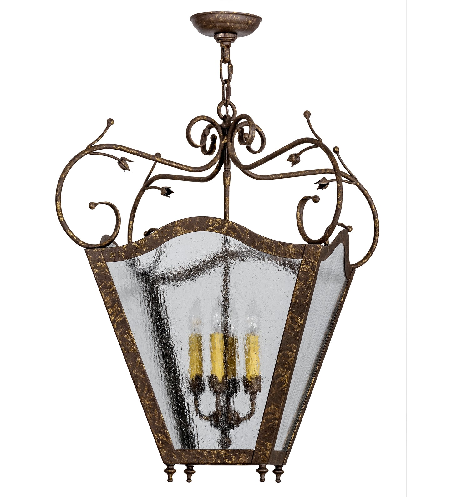 20" Square Terena 4-Light Pendant by 2nd Ave Lighting