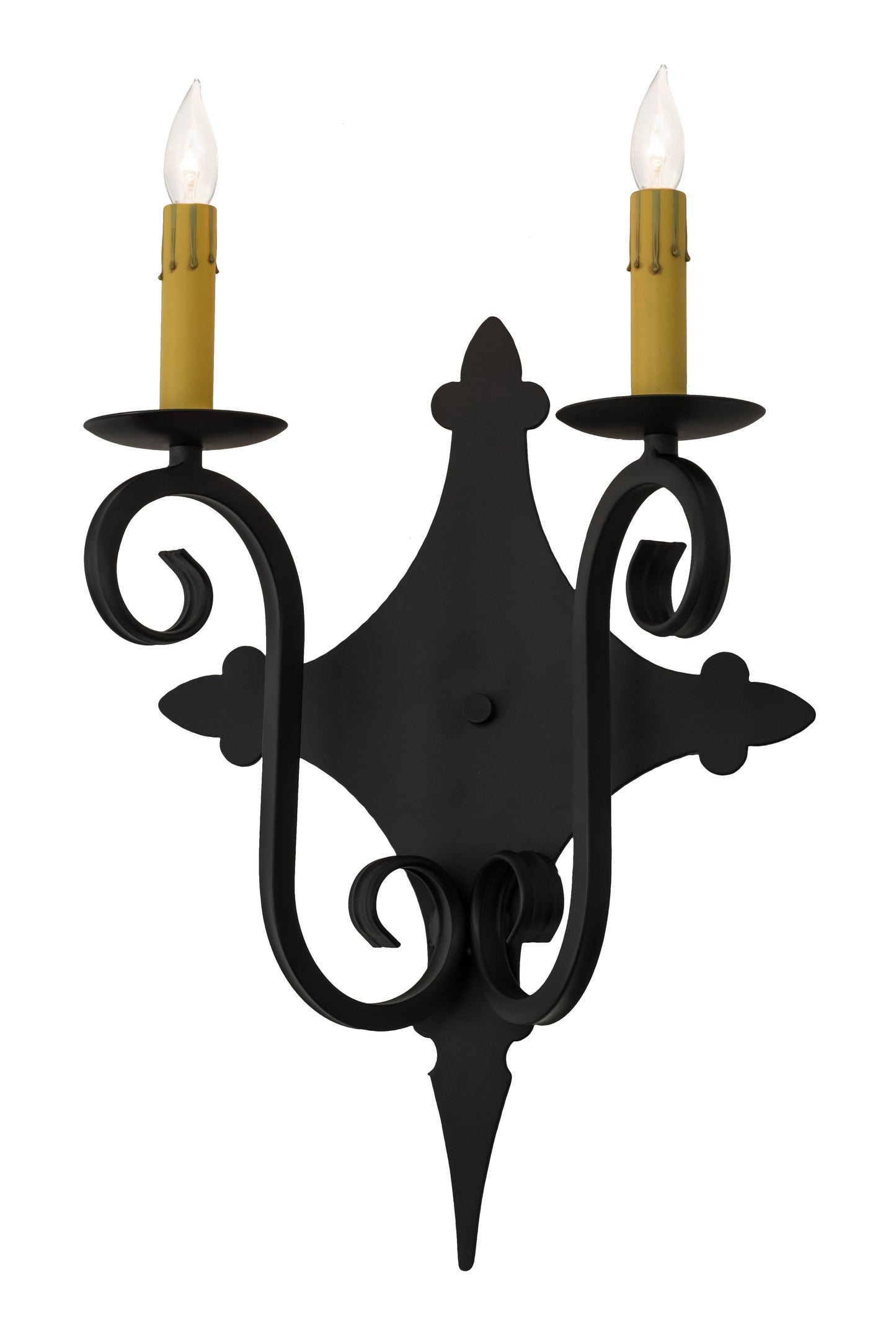 12" Angelique 2-Light Wall Sconce by 2nd Ave Lighting
