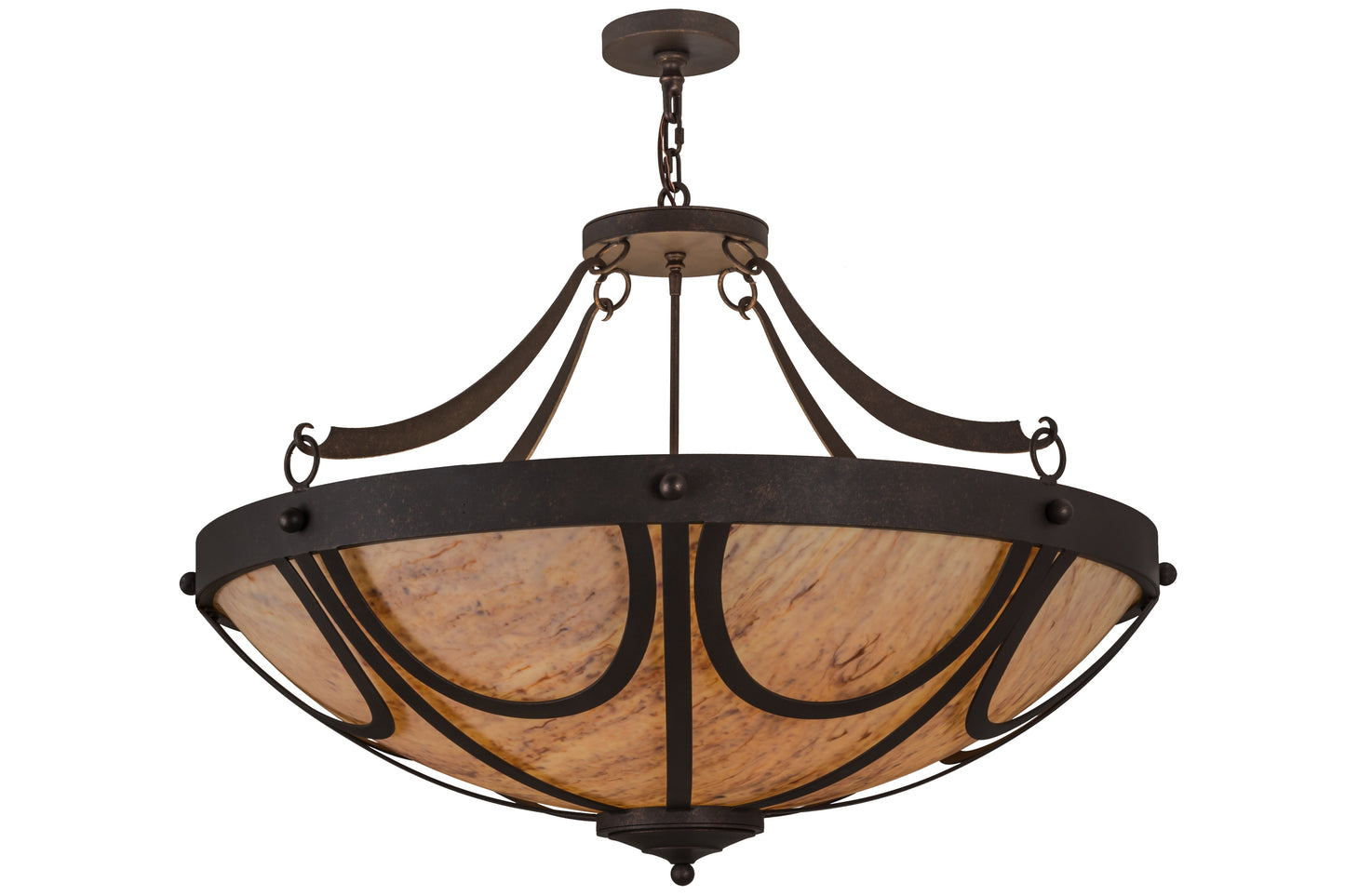 42" Carousel Inverted Pendant by 2nd Ave Lighting