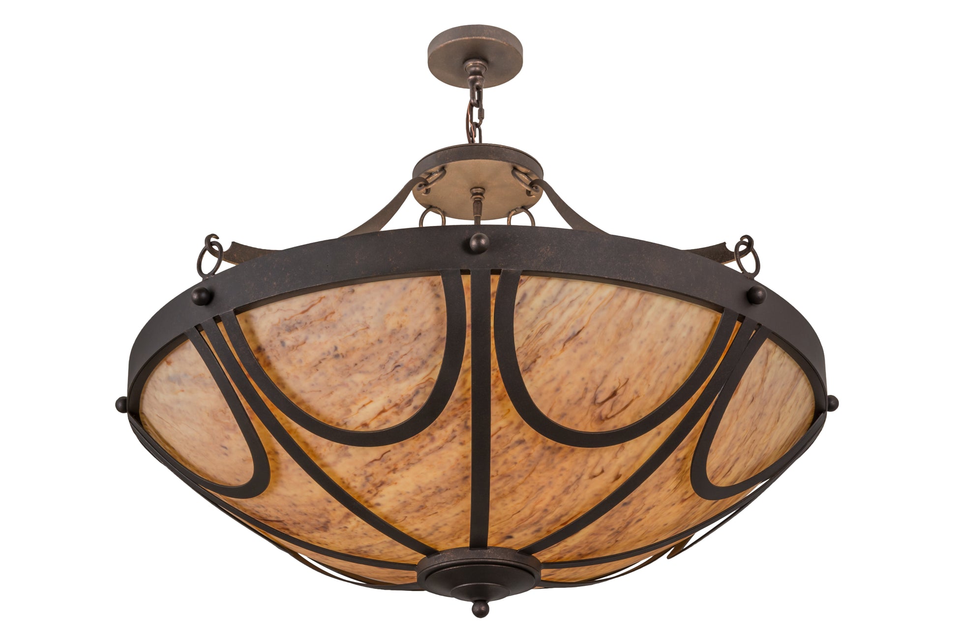 42" Carousel Inverted Pendant by 2nd Ave Lighting