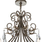 60" French Elegance 16-Light Chandelier by 2nd Ave Lighting