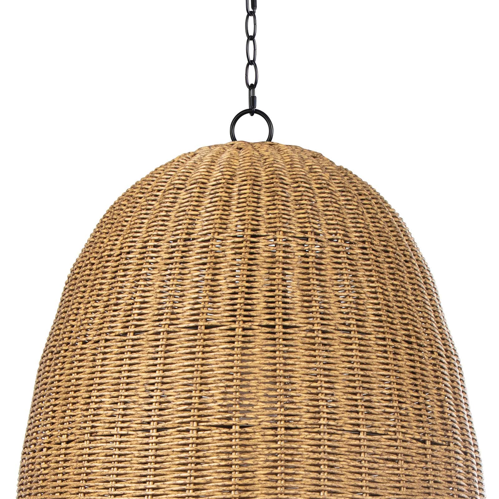 Coastal Living Beehive Outdoor Pendant Large in Weathered Natural