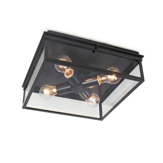 Regina Andrew Sydney Outdoor Flush Mount in Black