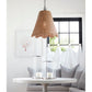 Coastal Living Summer Outdoor Pendant Large in Weathered Natural