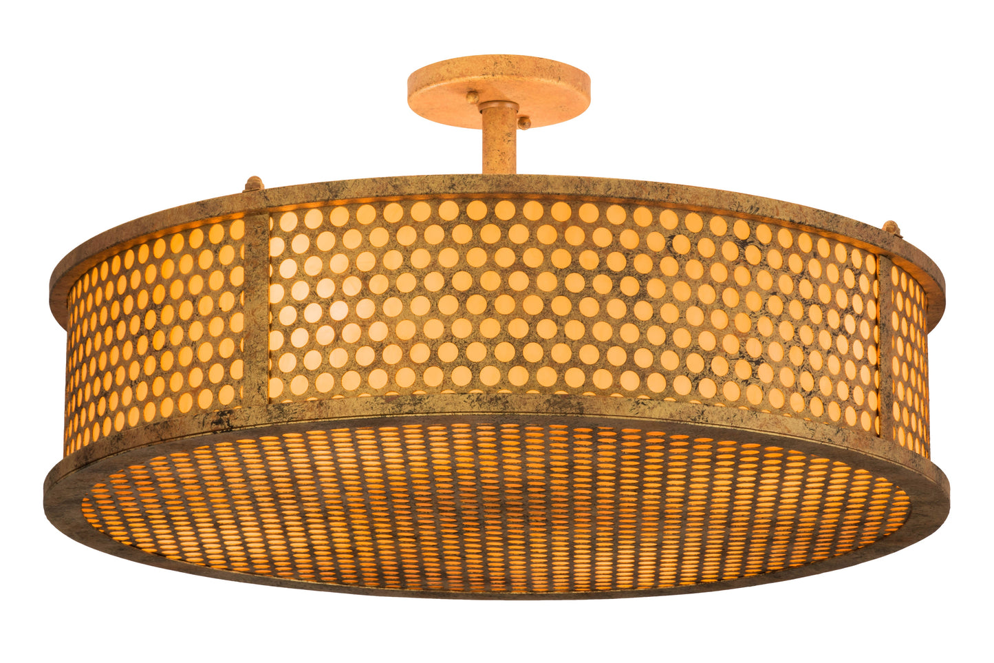 24" Cilindro Luciano Flushmount by 2nd Ave Lighting
