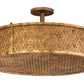 24" Cilindro Luciano Flushmount by 2nd Ave Lighting