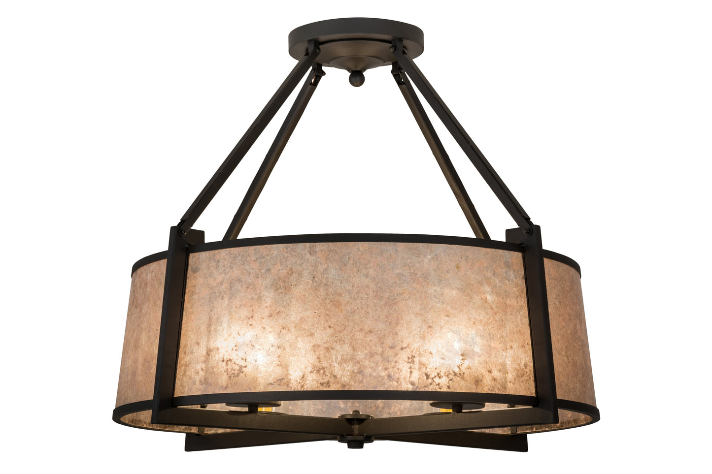 31" Cilindro Lucy 4-Light Semi Flushmount by 2nd Ave Lighting