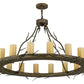 48" Loxley Branches 16-Light Chandelier by 2nd Ave Lighting