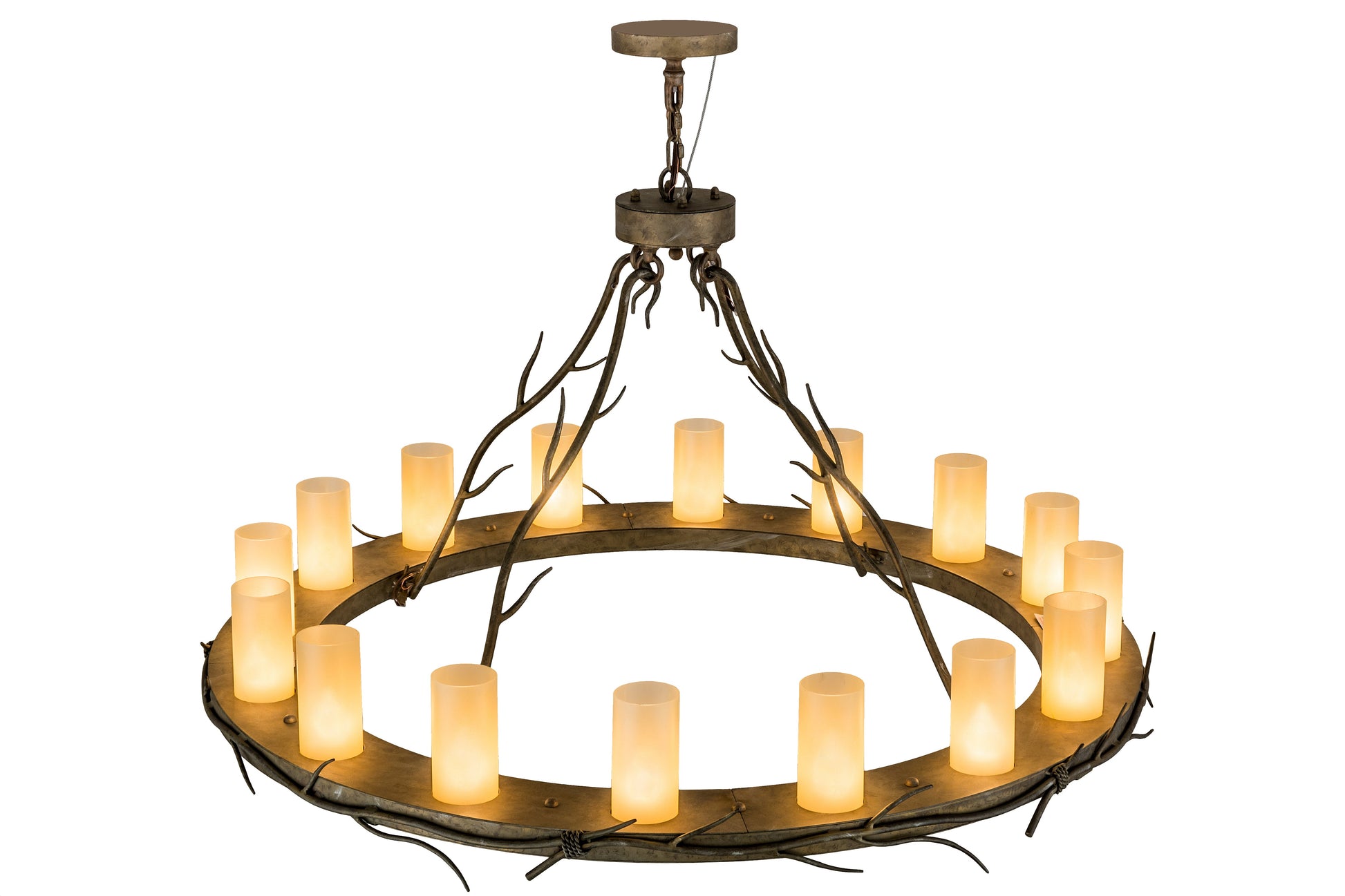 48" Loxley Branches 16-Light Chandelier by 2nd Ave Lighting