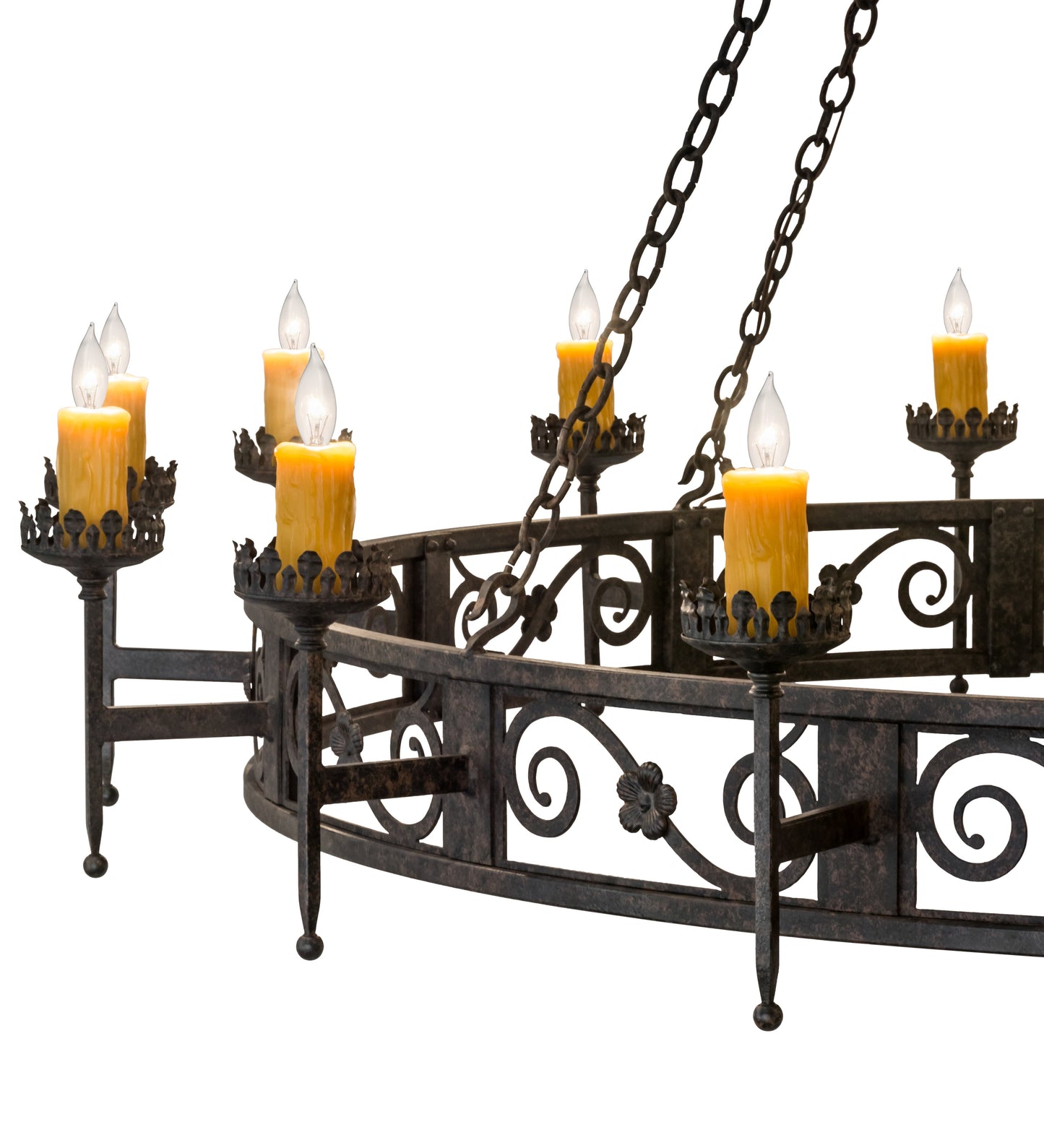 84" Majella 28-Light Two Tier Chandelier by 2nd Ave Lighting
