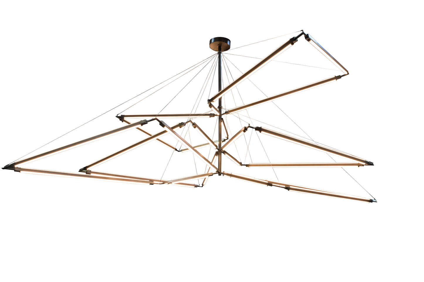 216" Isotope Chandelier by 2nd Ave Lighting