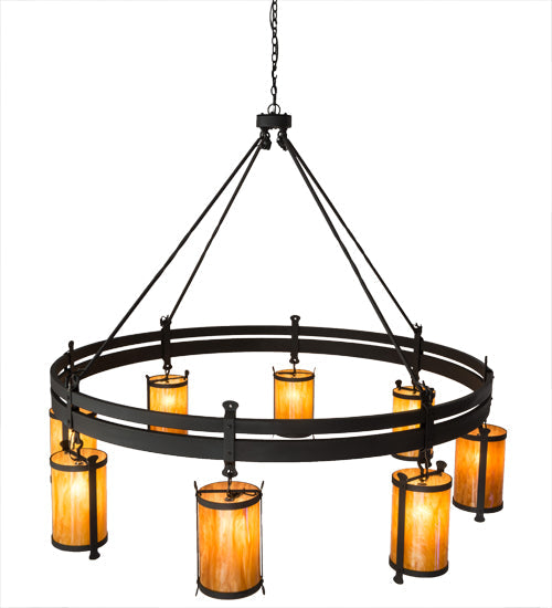 84" Beartooth 8-Light Chandelier by 2nd Ave Lighting