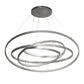72" Anillo 4 Ring Cascading Pendant by 2nd Ave Lighting