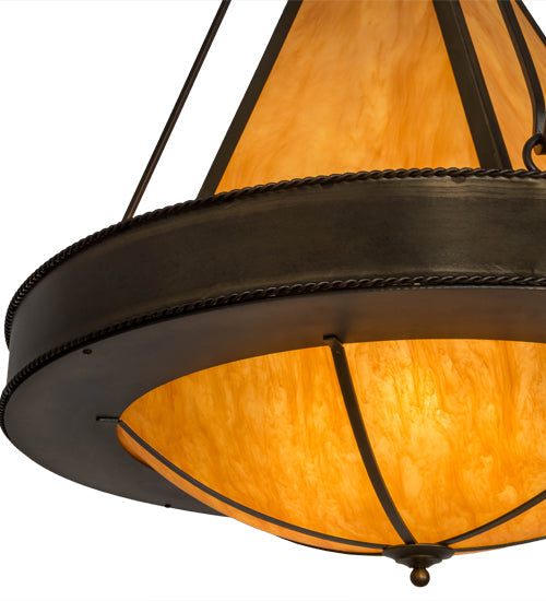 36" Obsidian Pendant by 2nd Ave Lighting