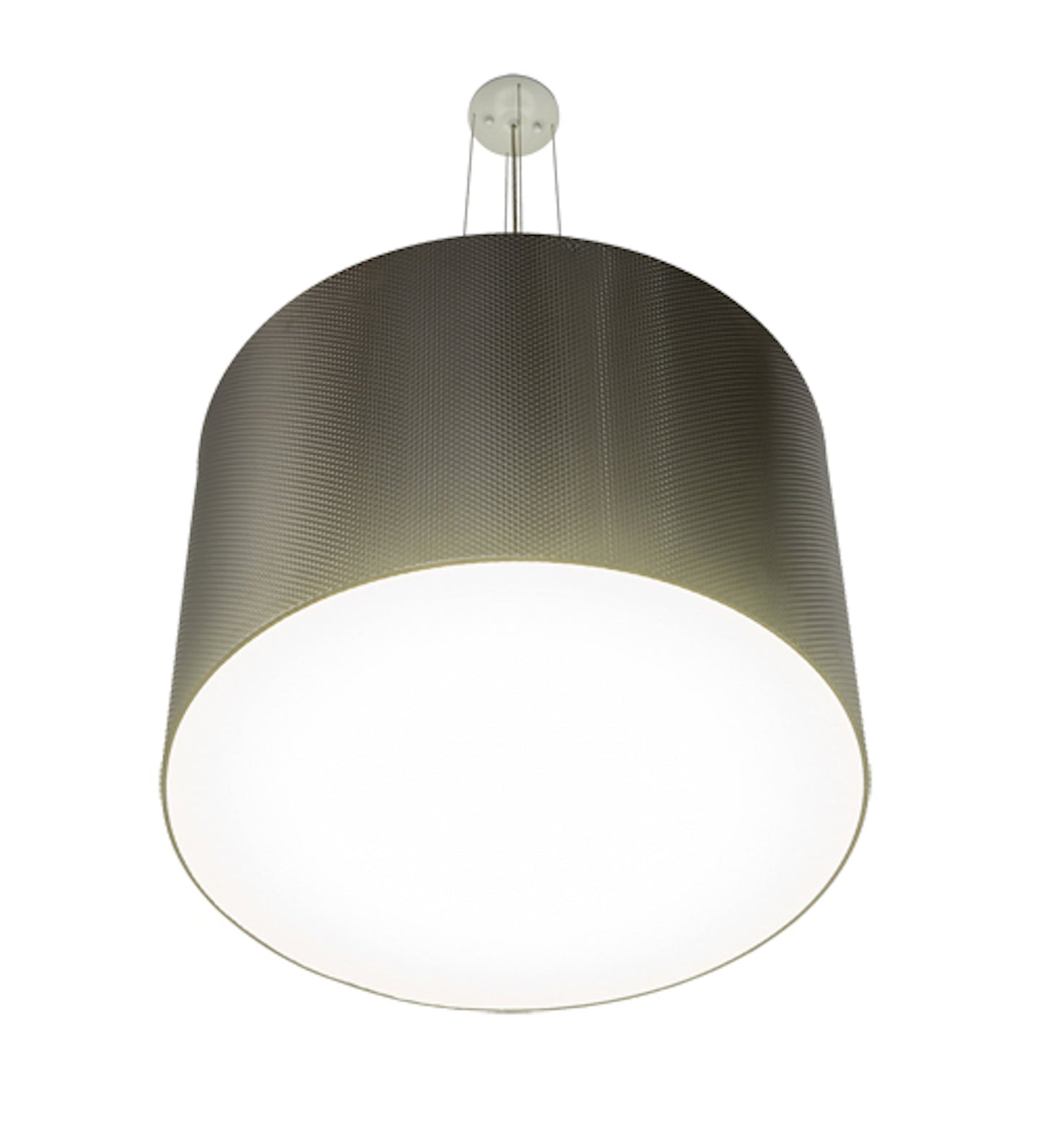 30" Cilindro Metal Tex Pendant by 2nd Ave Lighting