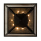 24" Square Madeline Flushmount by 2nd Ave Lighting