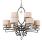 40" Croix 12-Light Chandelier by 2nd Ave Lighting