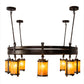67" Beartooth 8-Light Chandelier by 2nd Ave Lighting
