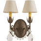 12" Antonia 2-Light Wall Sconce by 2nd Ave Lighting