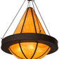 60" Obsidian Pendant by 2nd Ave Lighting