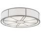72" Cilindro Milwaukee Flushmount by 2nd Ave Lighting