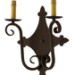 12" Angelique 2-Light Wall Sconce by 2nd Ave Lighting