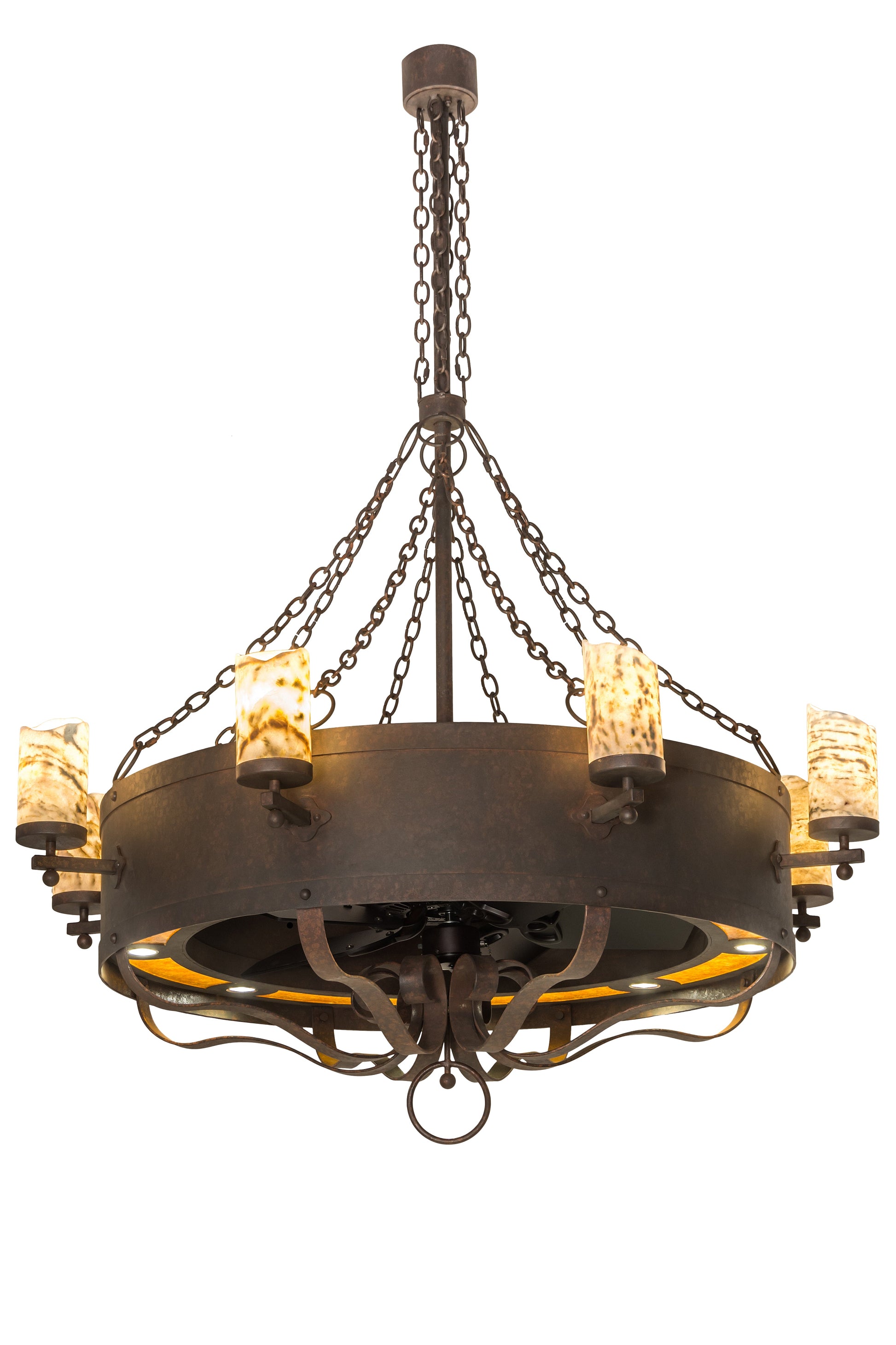 54" Parnella 8-Light Chandel Air by 2nd Ave Lighting