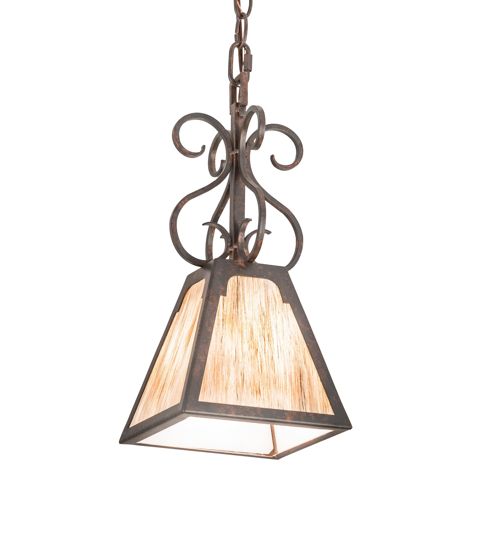 7" Square Ava Mini Pendant by 2nd Ave Lighting