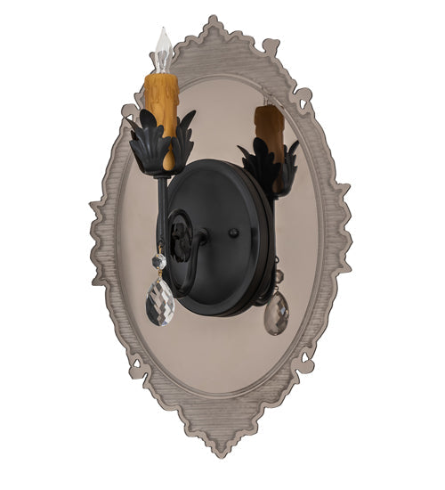 13" Antonia Mirror Wall Sconce by 2nd Ave Lighting