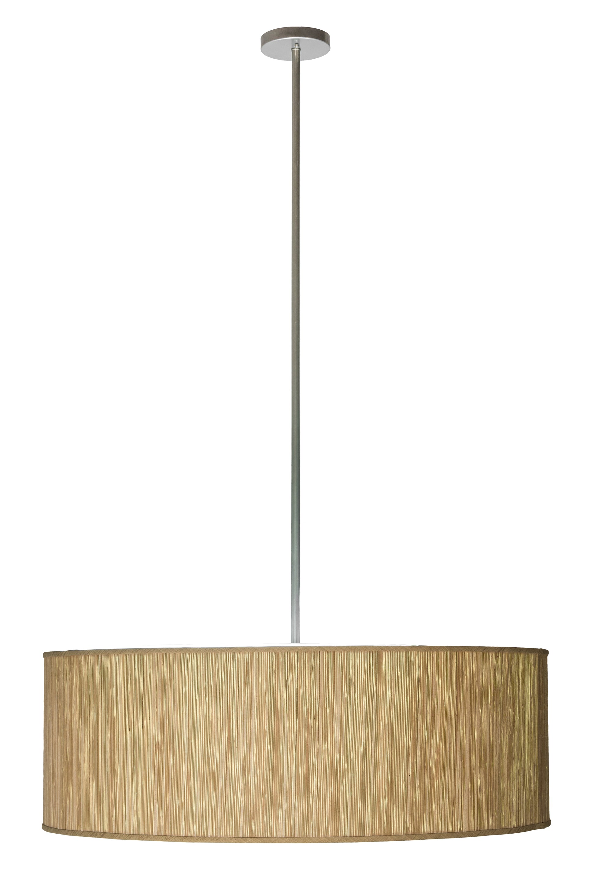42" Cilindro Textrene Pendant by 2nd Ave Lighting