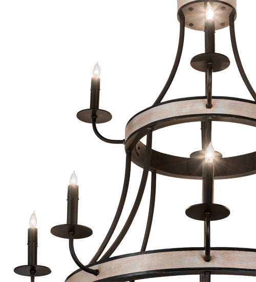 36" Georgetown Chandelier by 2nd Ave Lighting