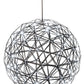 44" Wide Geosphere 92-Light Pendant by 2nd Ave Lighting