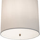 18" Cilindro Textrene Pendant by 2nd Ave Lighting