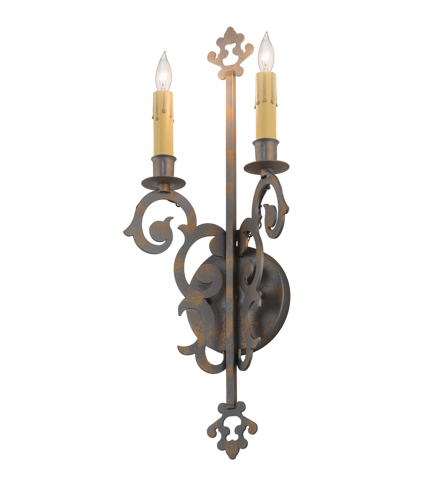 8" Aneila 2-Light Wall Sconce by 2nd Ave Lighting