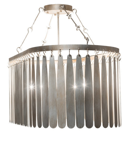 48" Long Gibson Chandelier by 2nd Ave Lighting