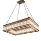60" Long Marquee Oblong Pendant by 2nd Ave Lighting