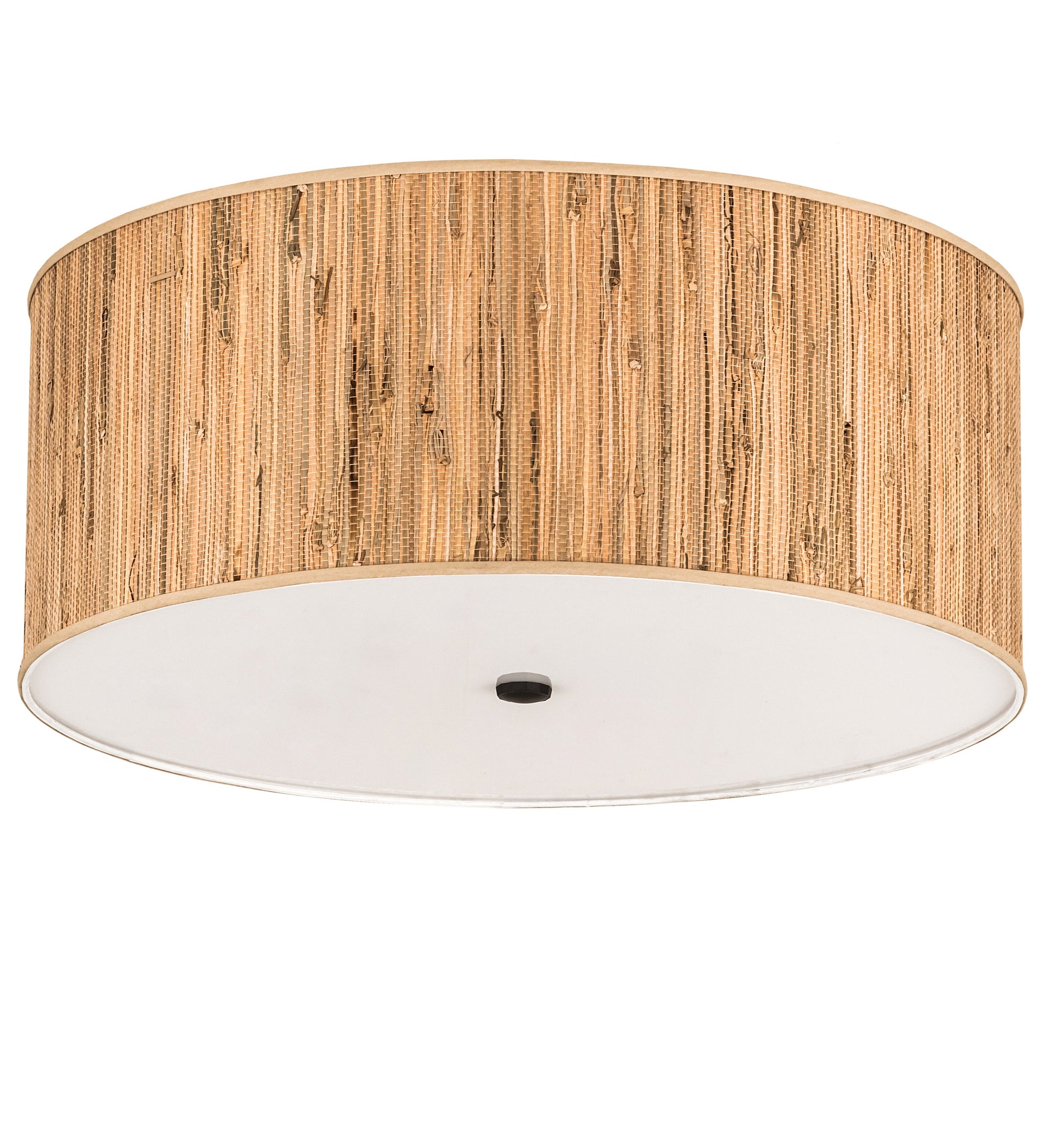 26" Cilindro Textrene Flushmount by 2nd Ave Lighting