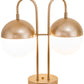 19" Bola Deux Table Lamp by 2nd Ave Lighting