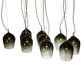 44" Conglomerate 10-Light Pendant by 2nd Ave Lighting