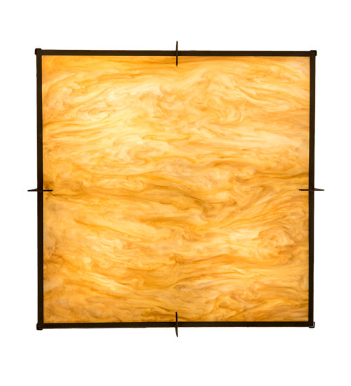 30" Square Martis Inverted Pendant by 2nd Ave Lighting