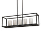 48" Long Affinity Island Pendant by 2nd Ave Lighting