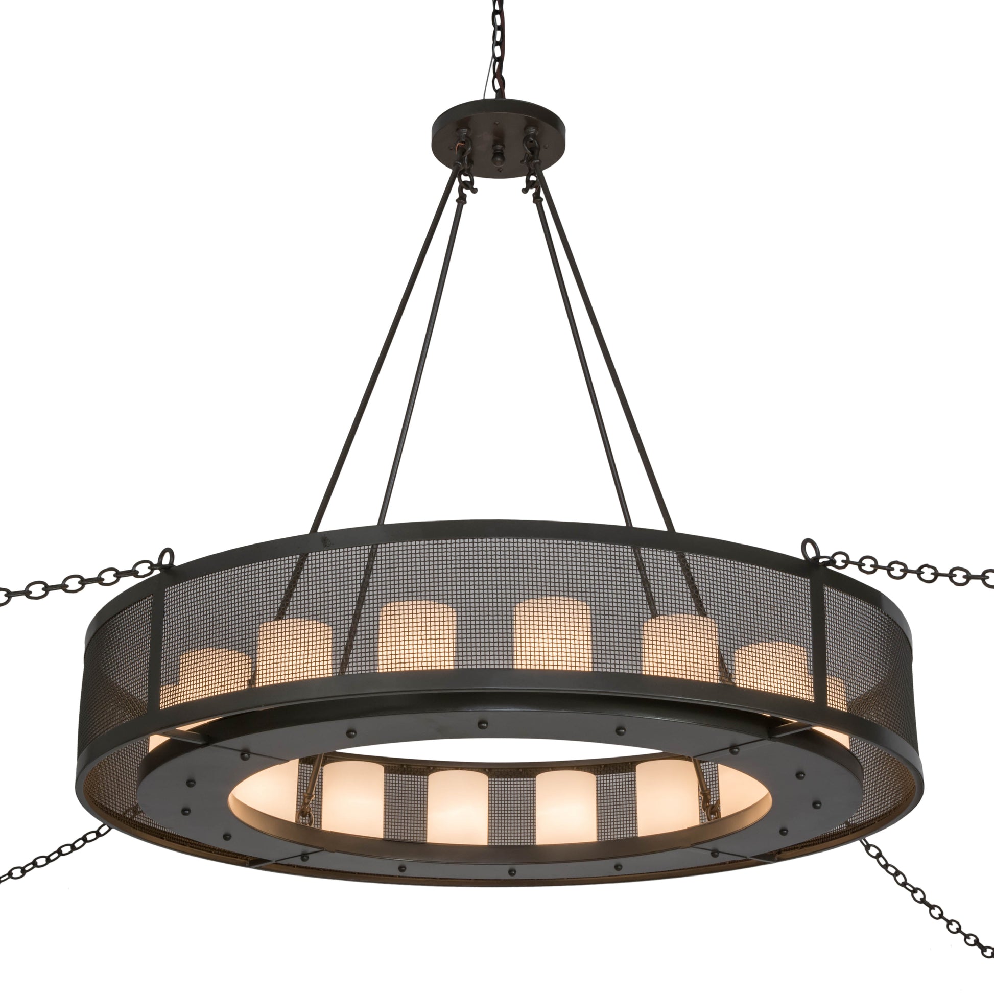 56" Loxley Golpe 16-Light Chandelier by 2nd Ave Lighting