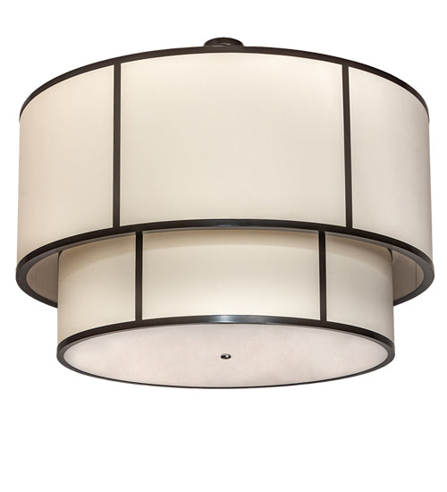 60" Cilindro 2 Tier Pendant by 2nd Ave Lighting
