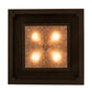 24" Square Quezon Flushmount by 2nd Ave Lighting