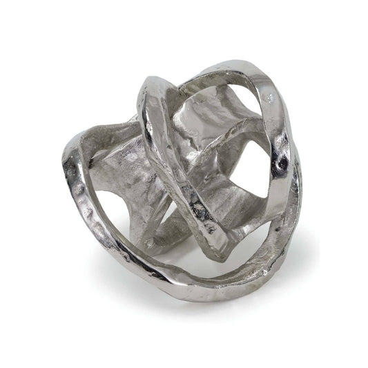 Regina Andrew Metal Knot in Polished Nickel