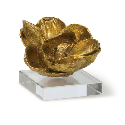 Regina Andrew Magnolia Objet in Gold Leaf