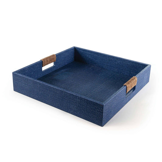 Regina Andrew Logia Square Tray Large in Indigo