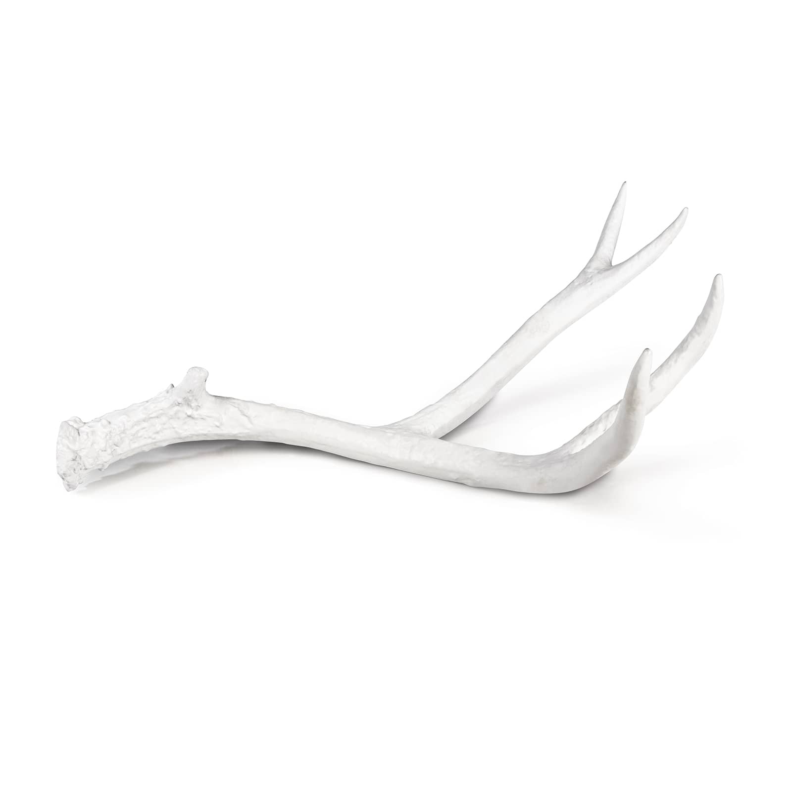 Regina Andrew Antler Objet Large in White