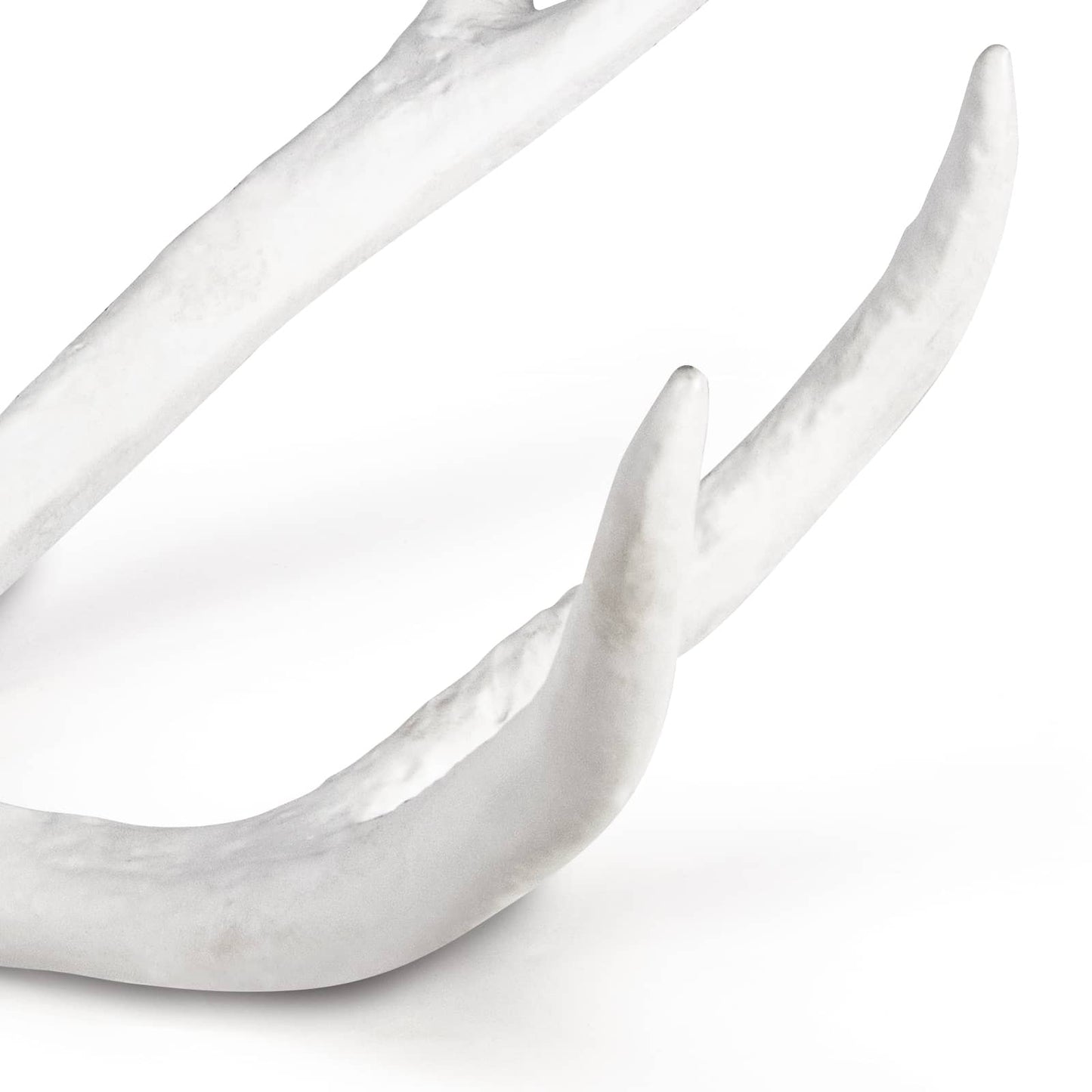 Regina Andrew Antler Objet Large in White