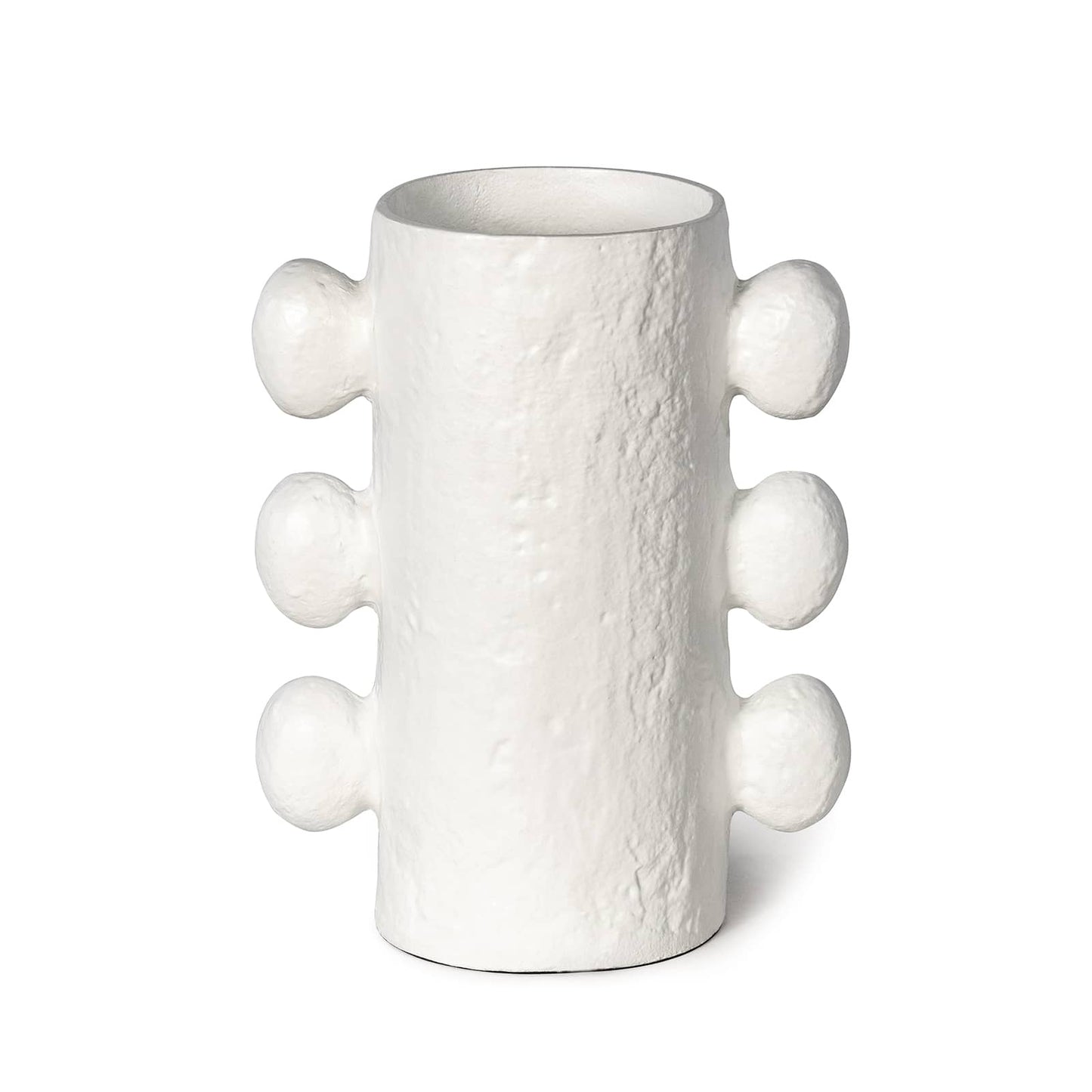 Regina Andrew Sanya Metal Vase Small in White